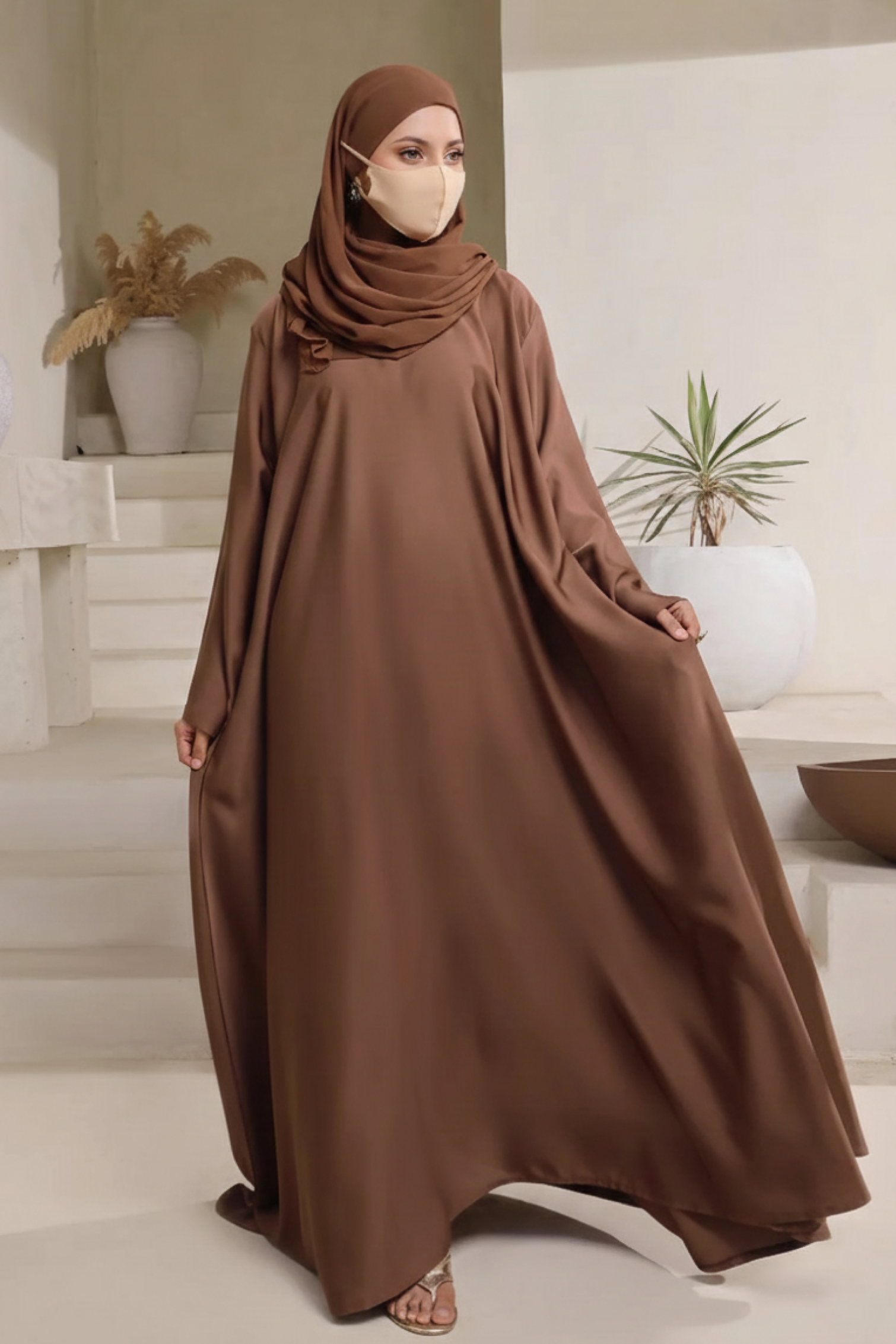 Brown-Lapris-Abaya