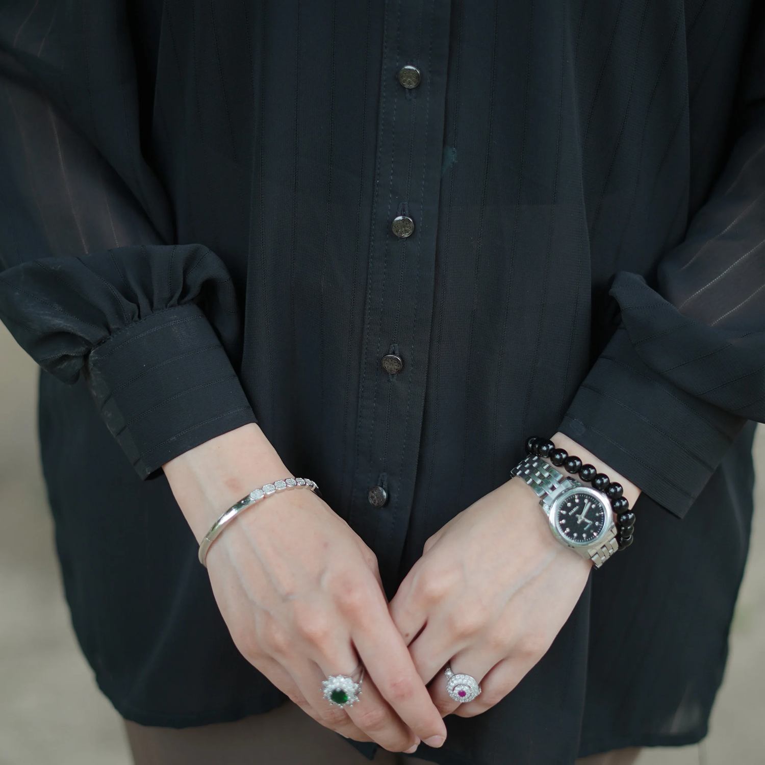 Black-Velvet-Shadow-Shirt-For-Woman