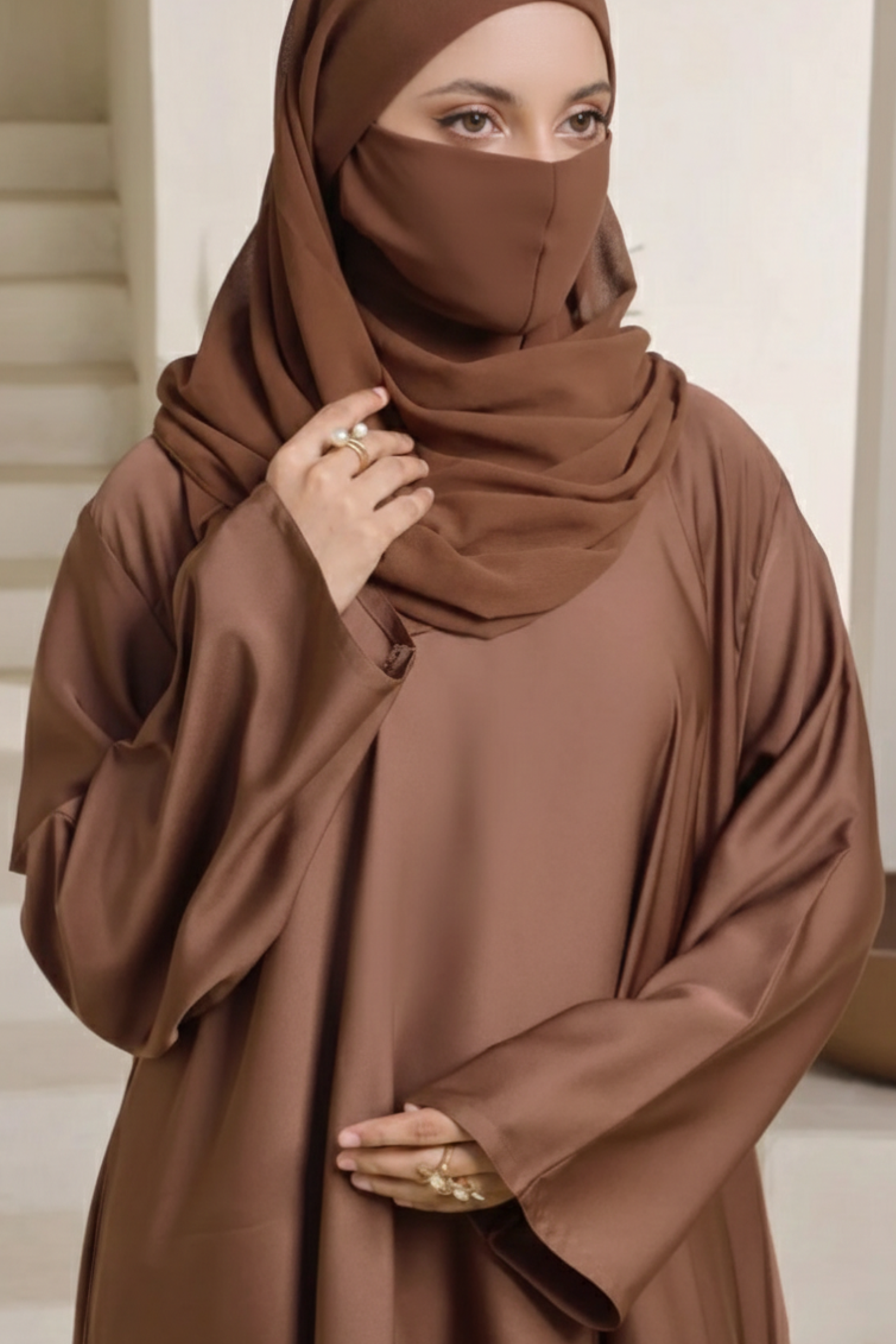 Brown-Lapris-Abaya-For-Women