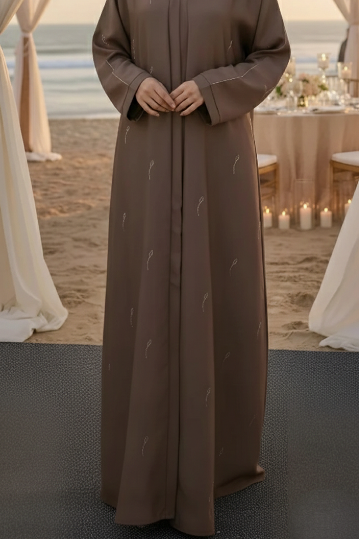 Brown-Muse-Abaya-For-Woman