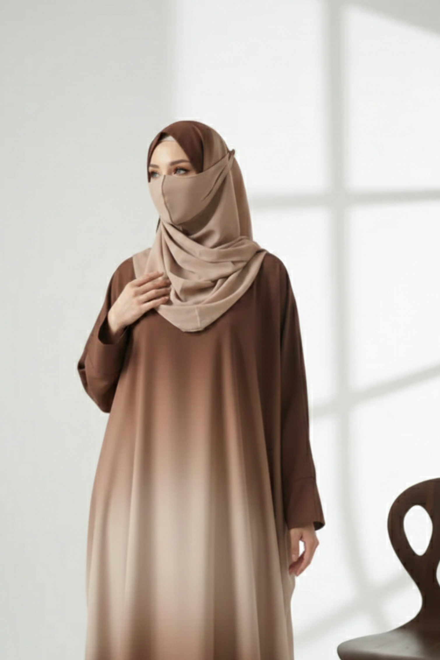 Urban Brown Abaya