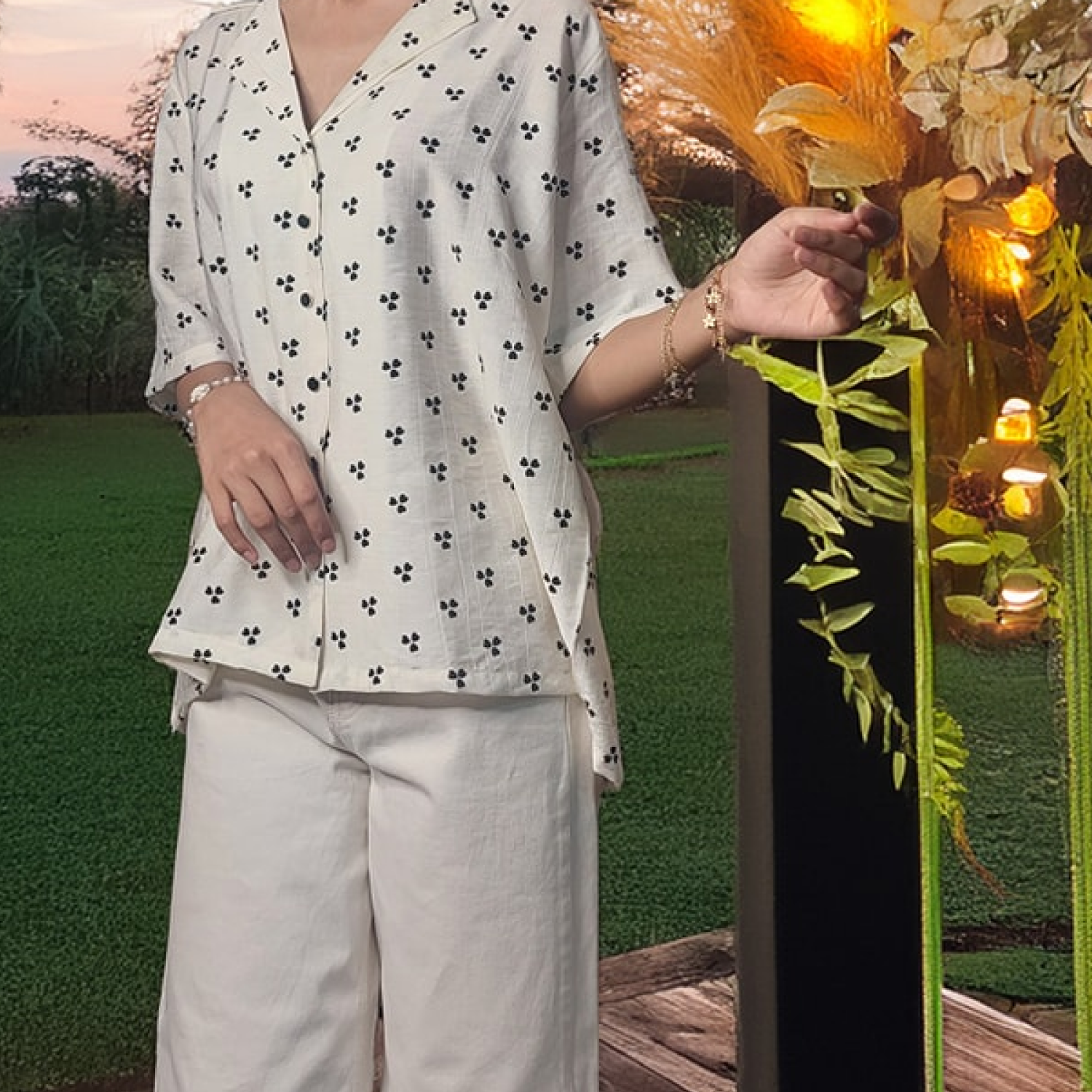 Dot bloom Shirt