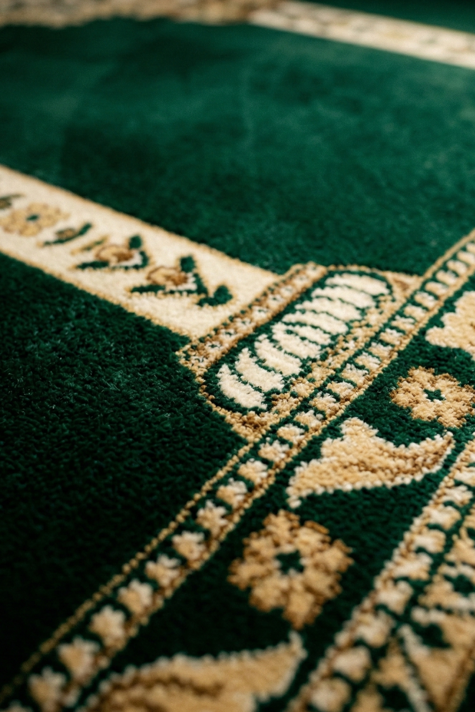 Premium Prayer Mats - Tartan Green