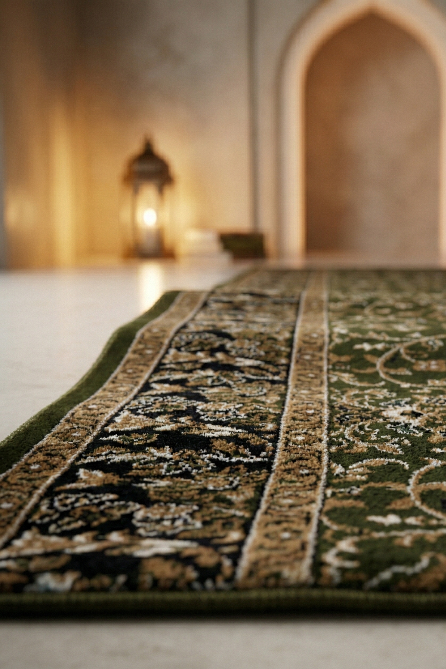 Premium Prayer Mats - Rangoon Green