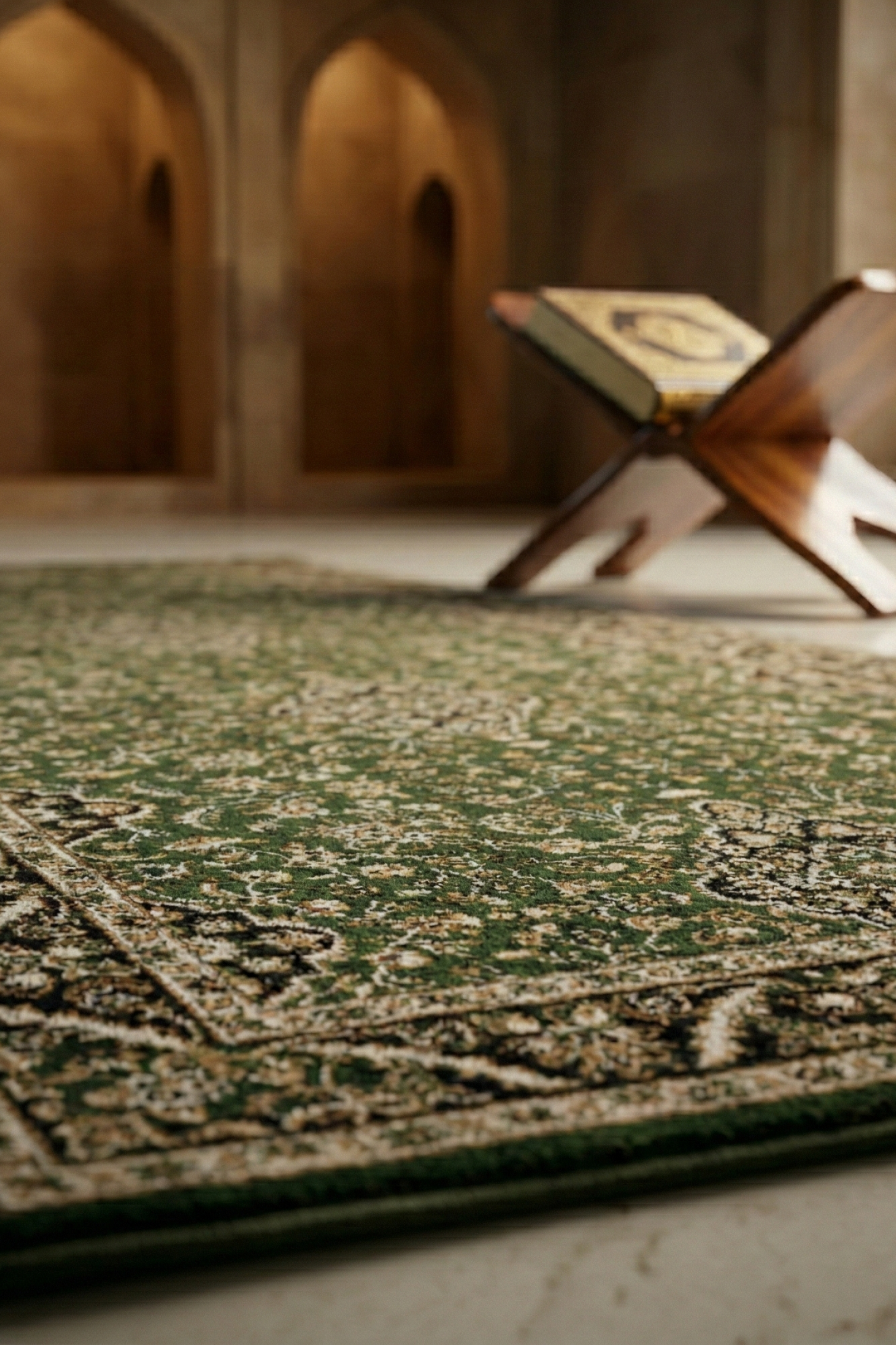 Premium Prayer Mats - Camouflage Olive Green
