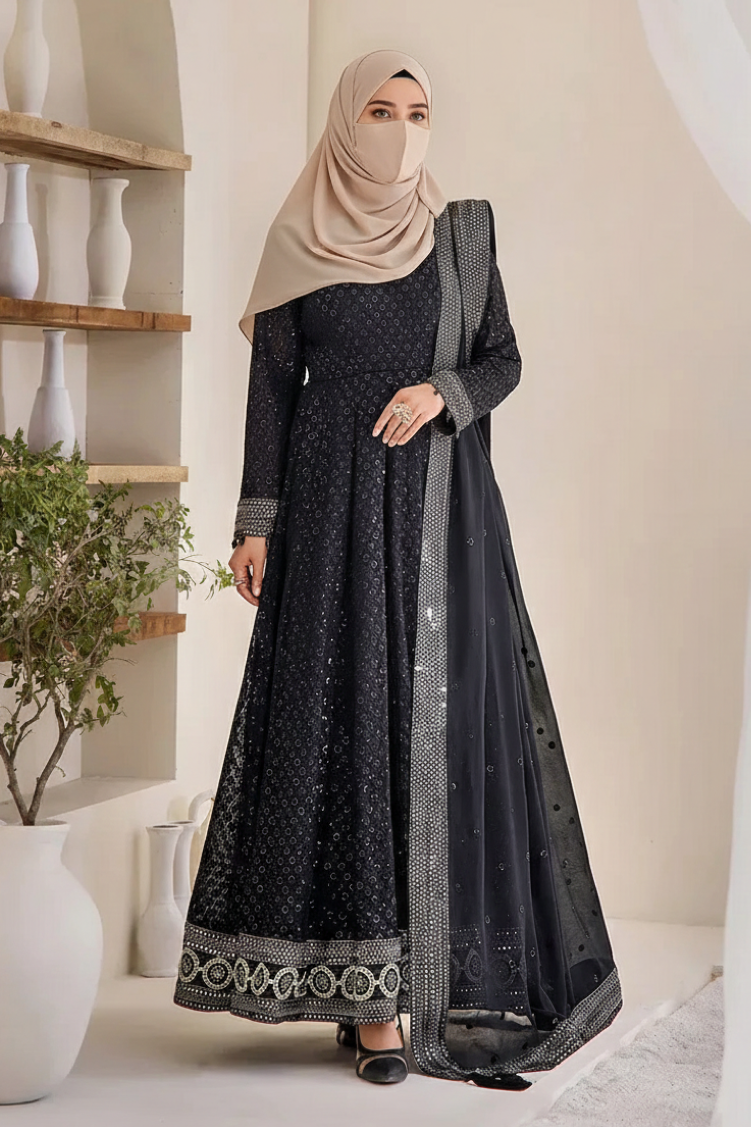 ZILAY - 3 PCS (-EMBROIDER-HAND EMBELLISHED SUIT)