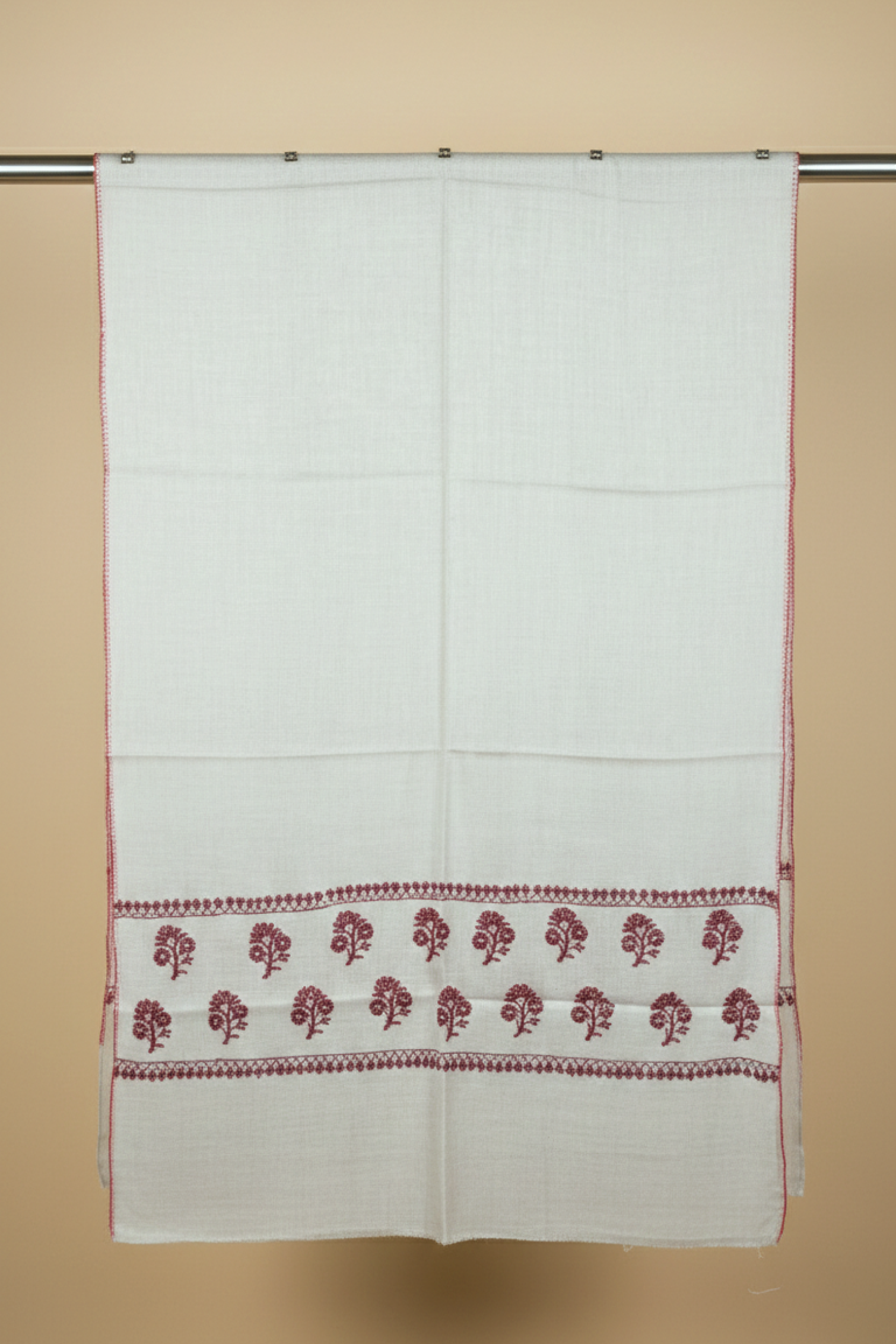 M.P-Sooti-Palla-Stole-Cream-For-Women
