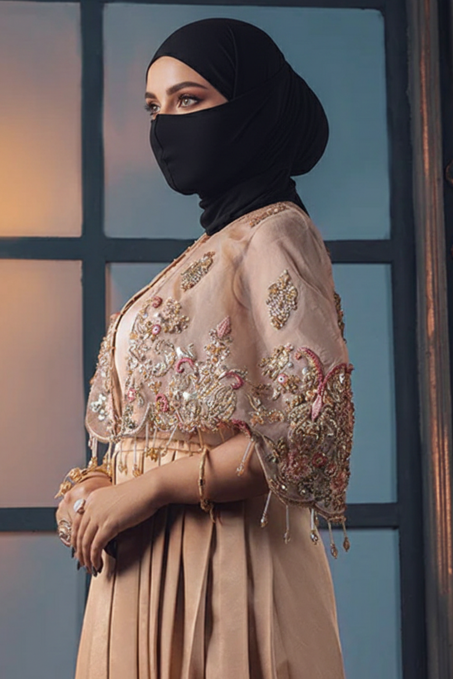 Mushk-Golden-Festive-Luxury-Pret-Stylish