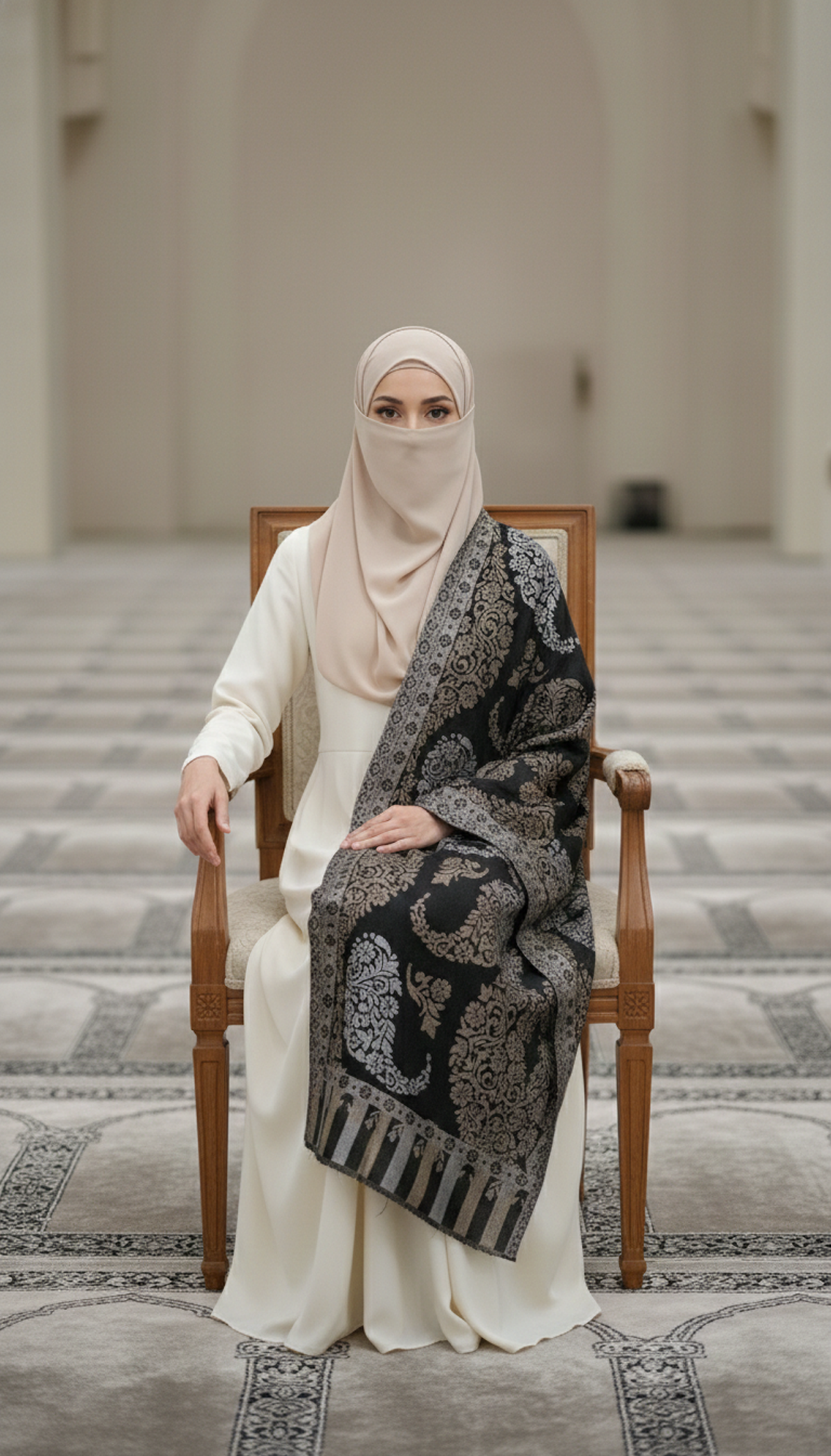 New-Kani-Stole-A-Black-For-Woman
