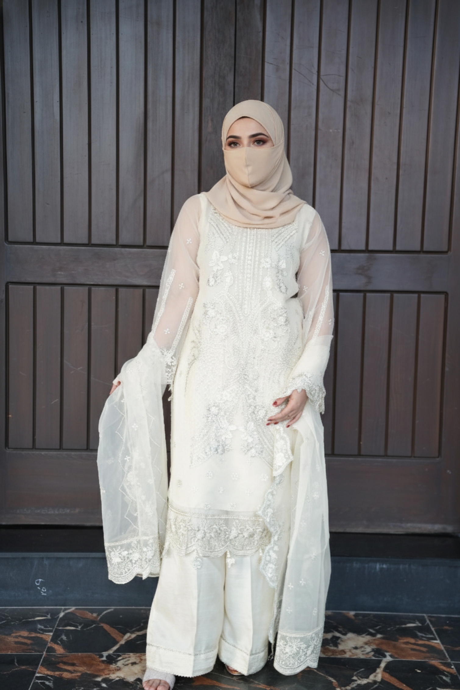 Pearl-3-PCS-Embroidered-White