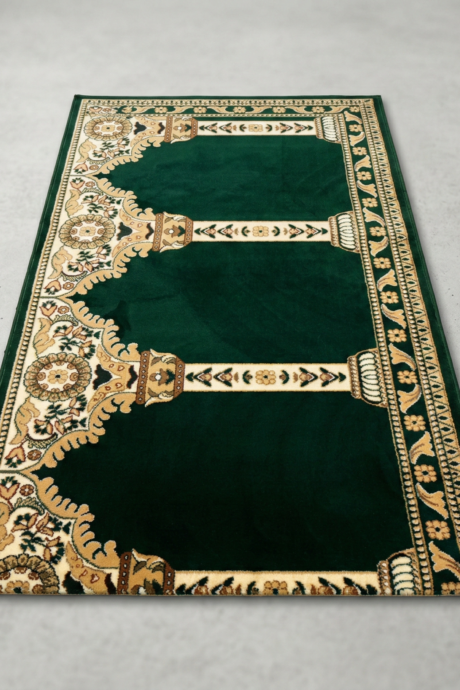 Premium-Prayer-Mats-Tartan-Green