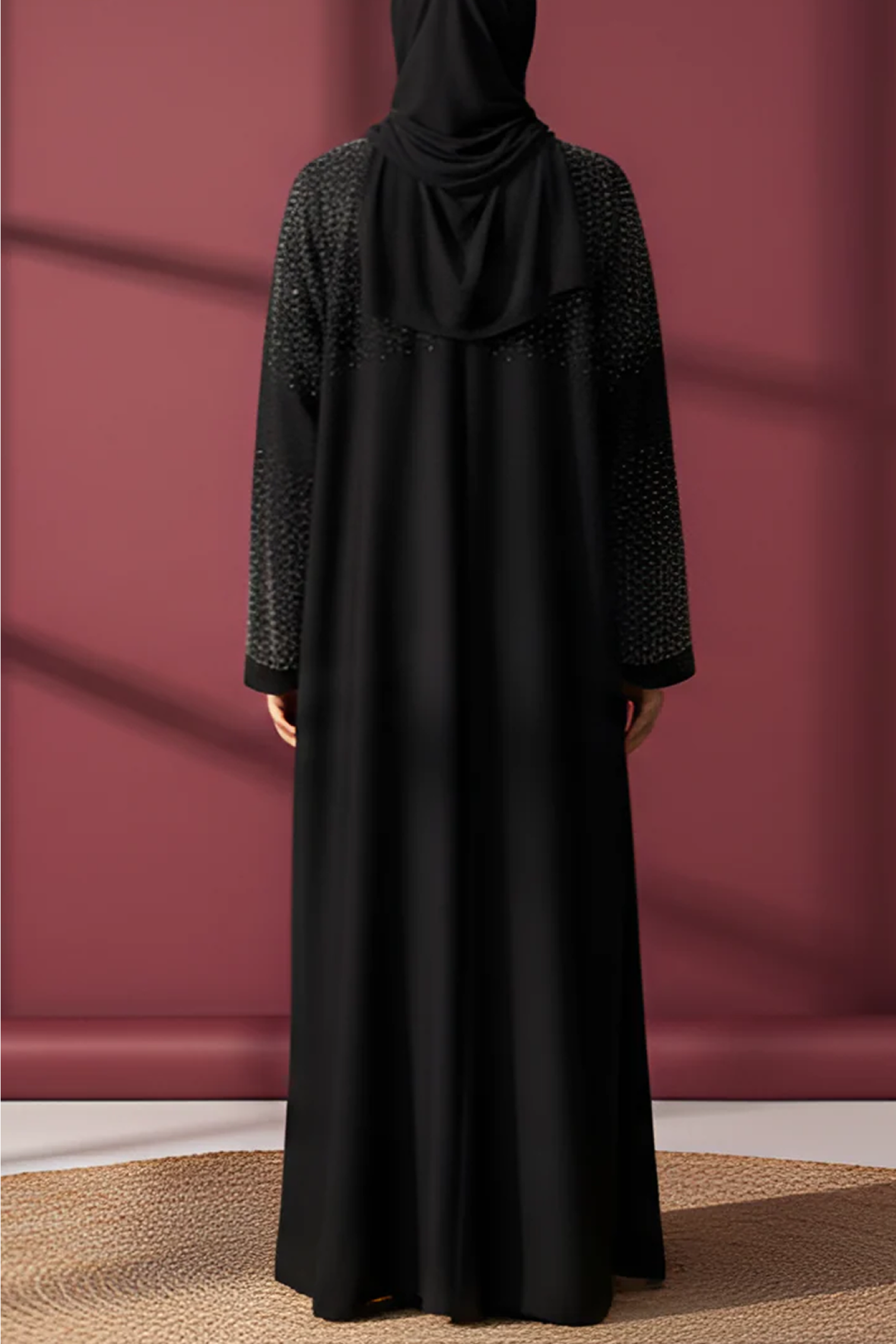 Starlit-Black-Abaya