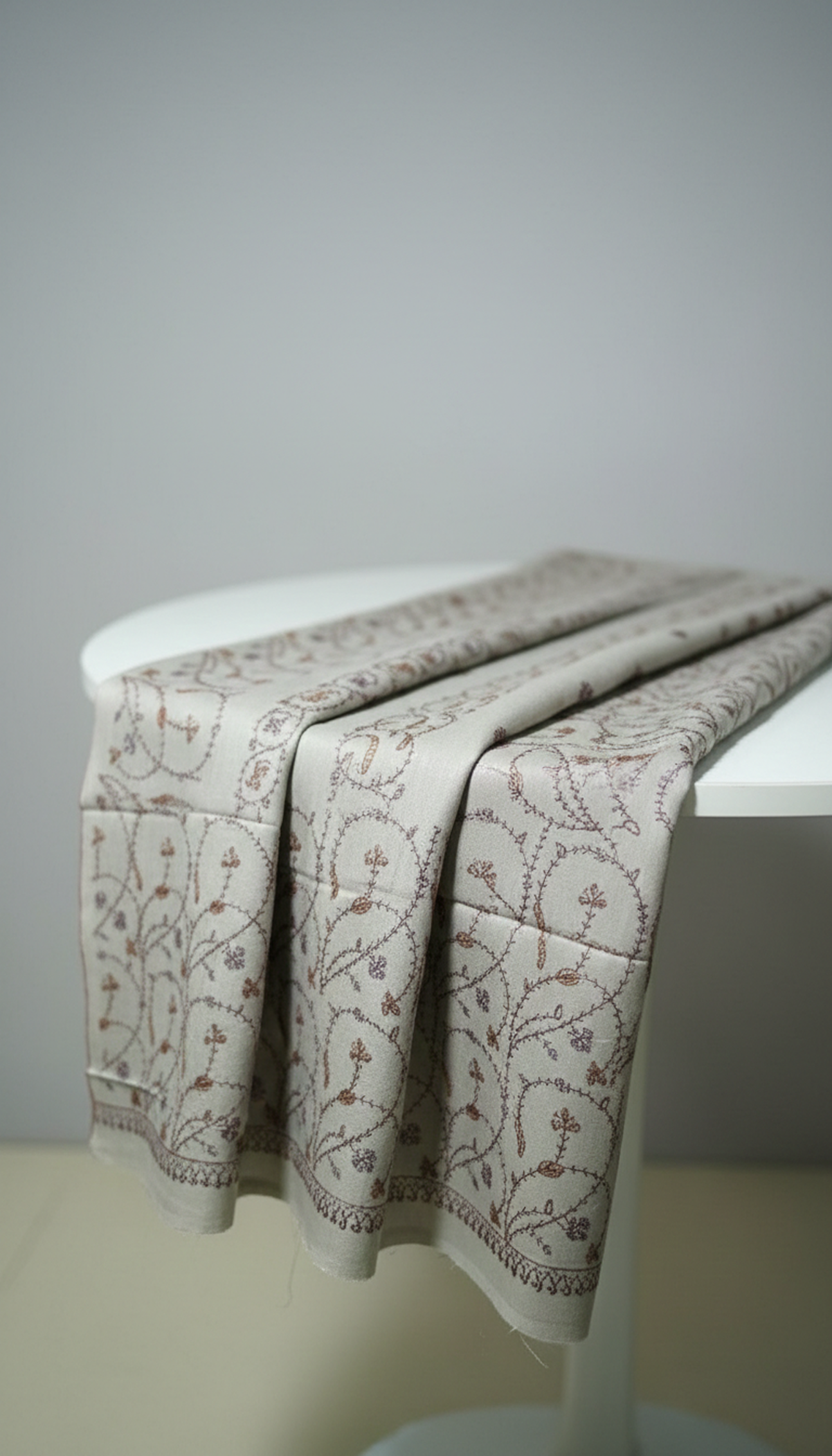 Stylish-Jaal-Stole-Cream-For-Woman