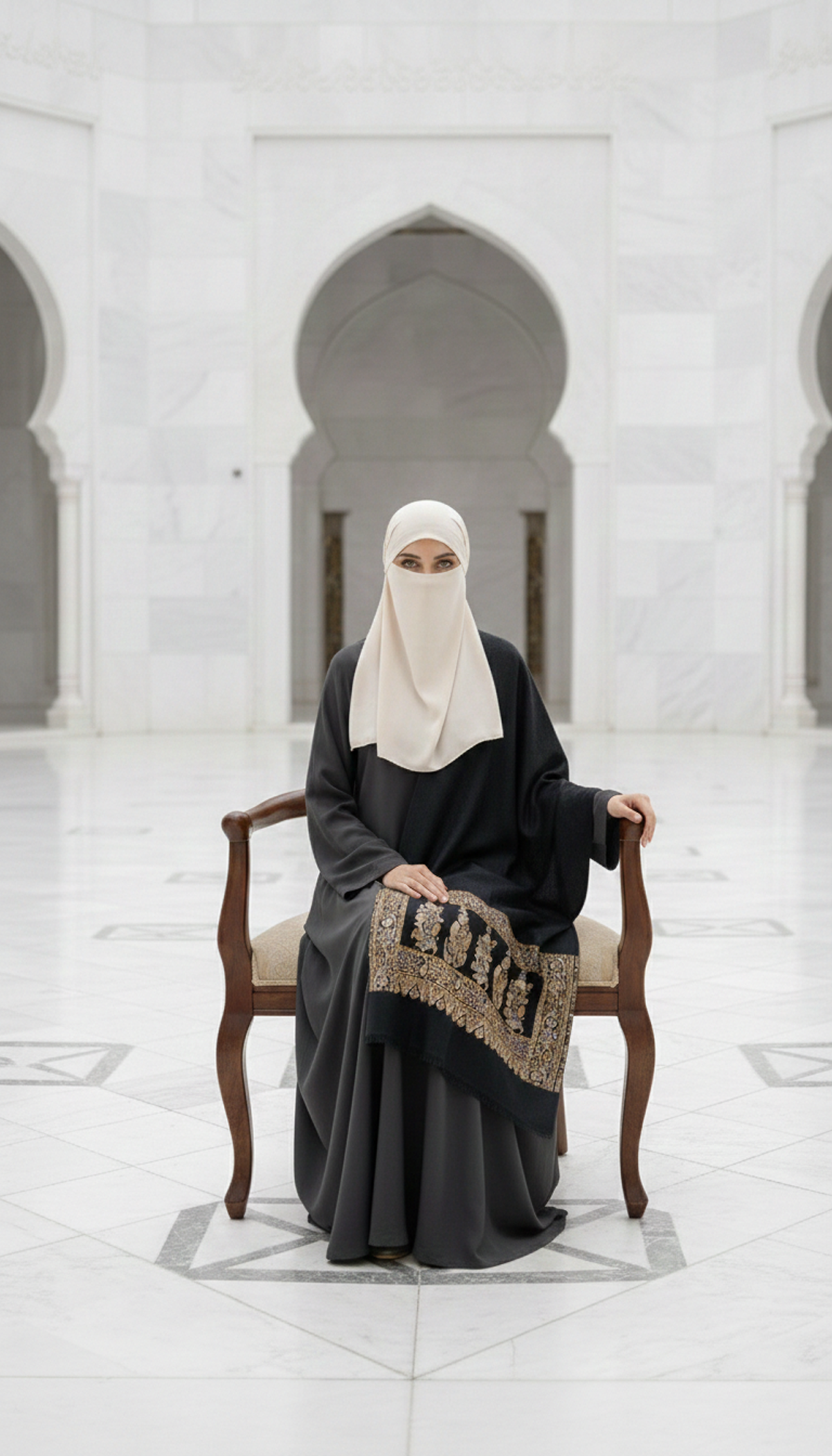Stylish-Shahi-Palla-Stole-Black-For-Women
