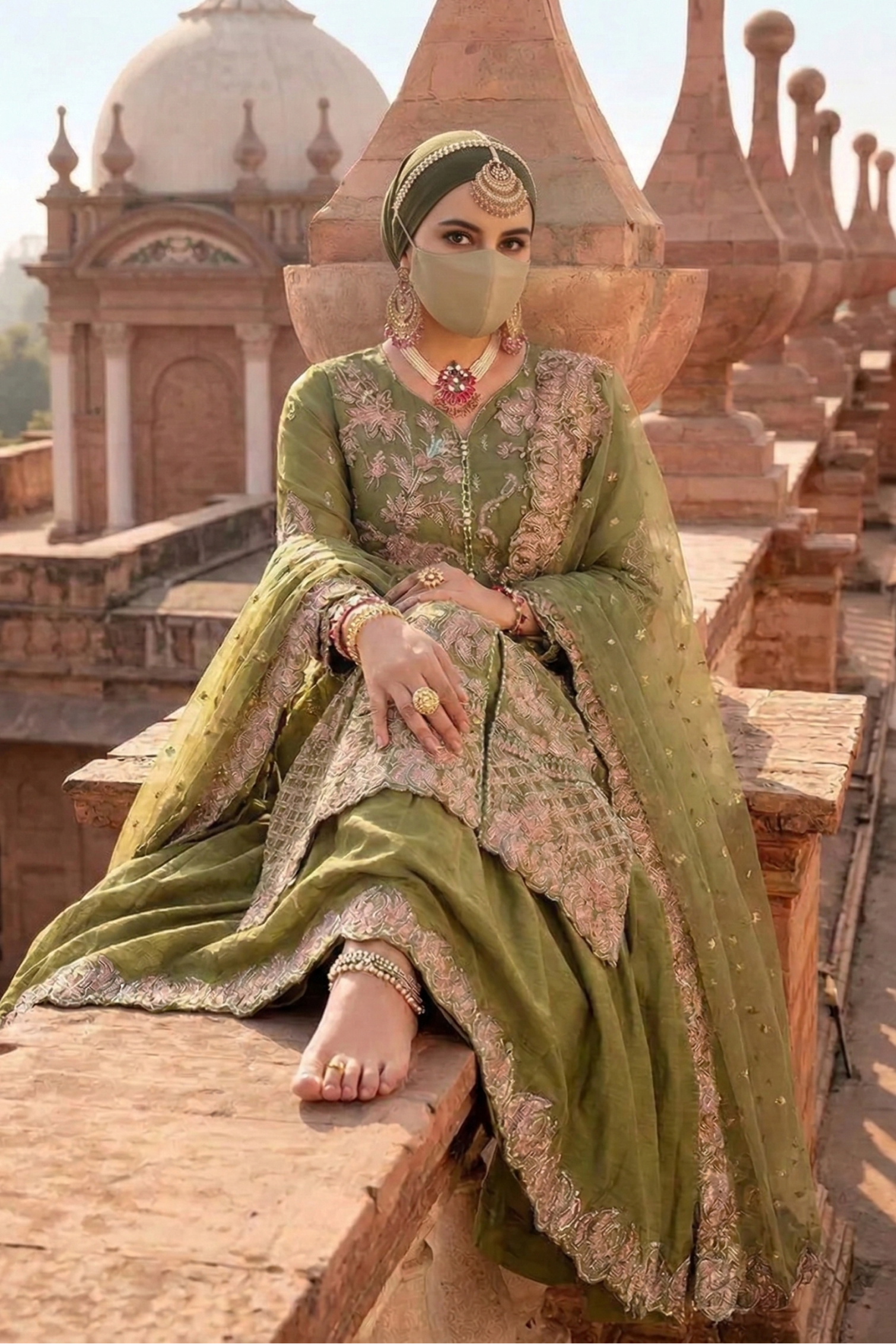 Zareen-Green-Party-Wear