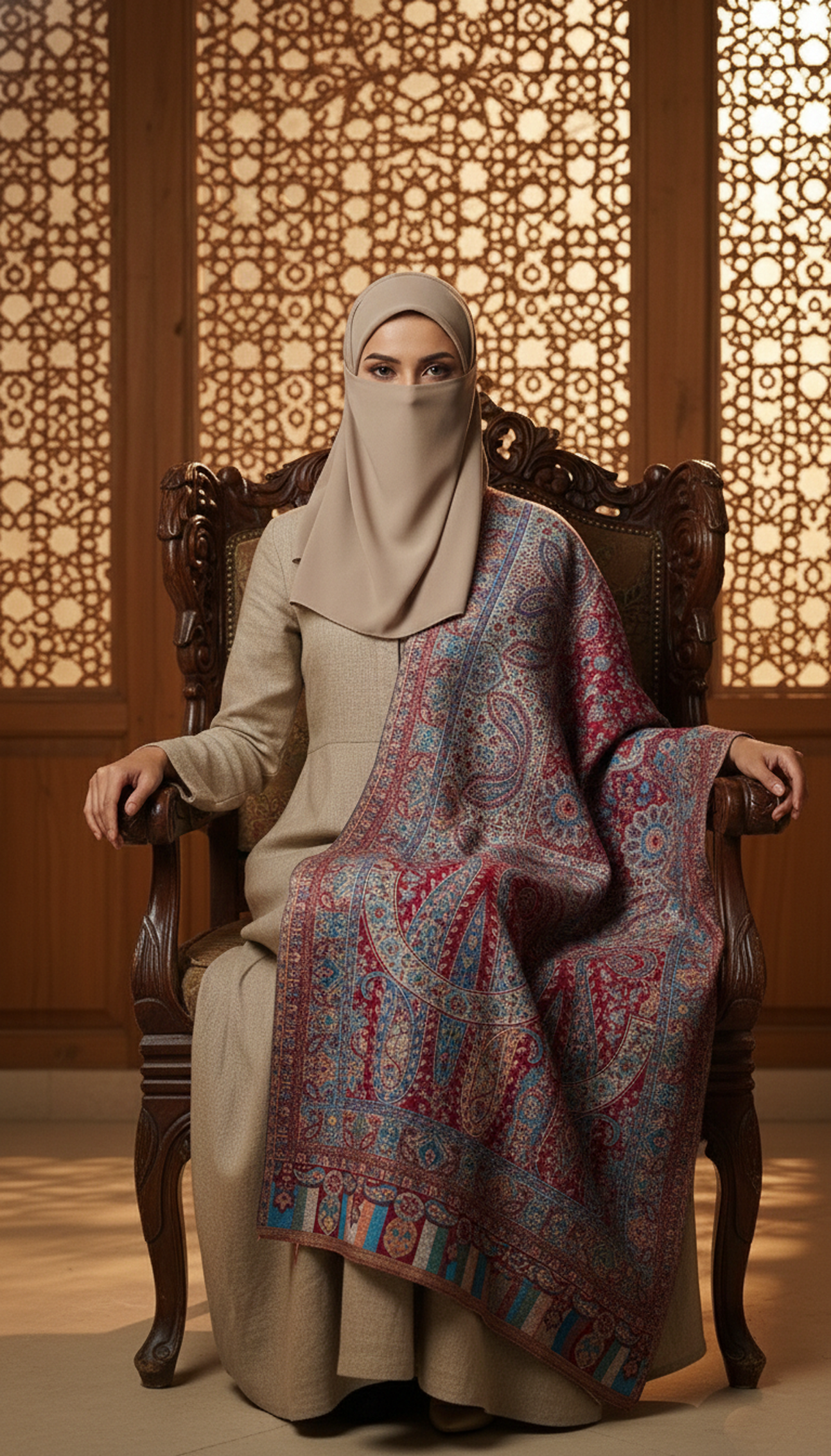 D/S Jamawar Kani Shawl